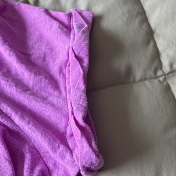 Candace Cameron Bure The Sunkissed Garment Dyed Linen Blend Tee - Picture 7 of 10